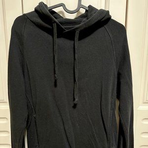 black hoodie